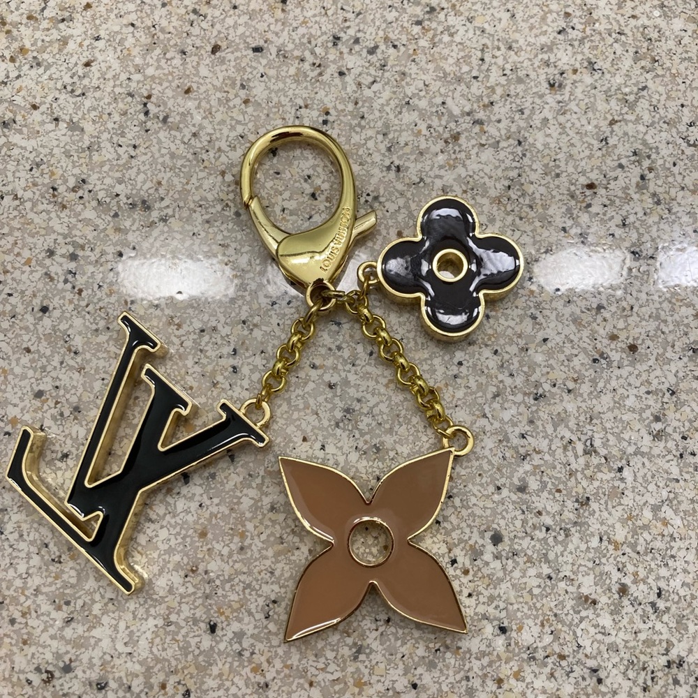 Louis Vuitton Fleur de Monogram Bag Charm